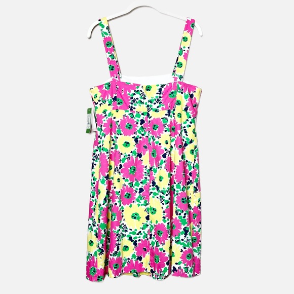 Lilly Pulitzer NWT Avaline Dress 10 Doodle Bug Daisy mini convertible strapless - Picture 3 of 12